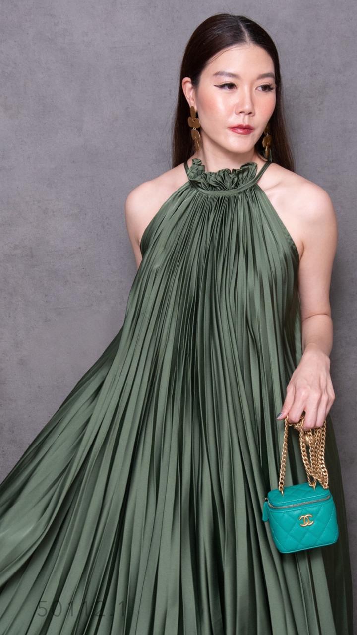 Emerald Flow Gown