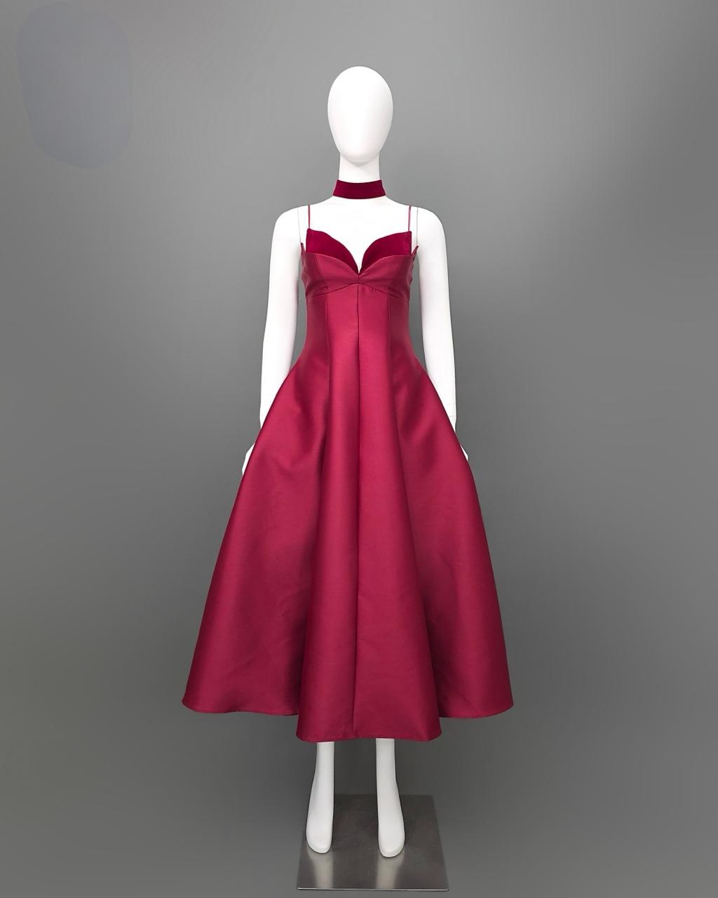 Burgundy Dream Gown